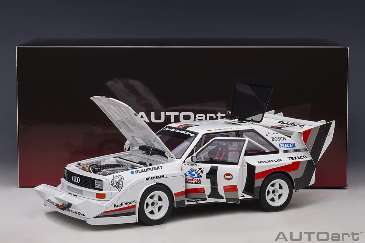 Audi Sport Quattro S1 Pikes Peak 1987 1:18 Autoart - 20 anos! Loja