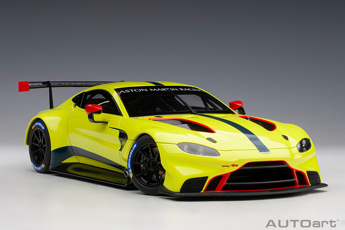 Aston Martin Vantage GTE Presentation Car 1:18 Autoart Amarelo