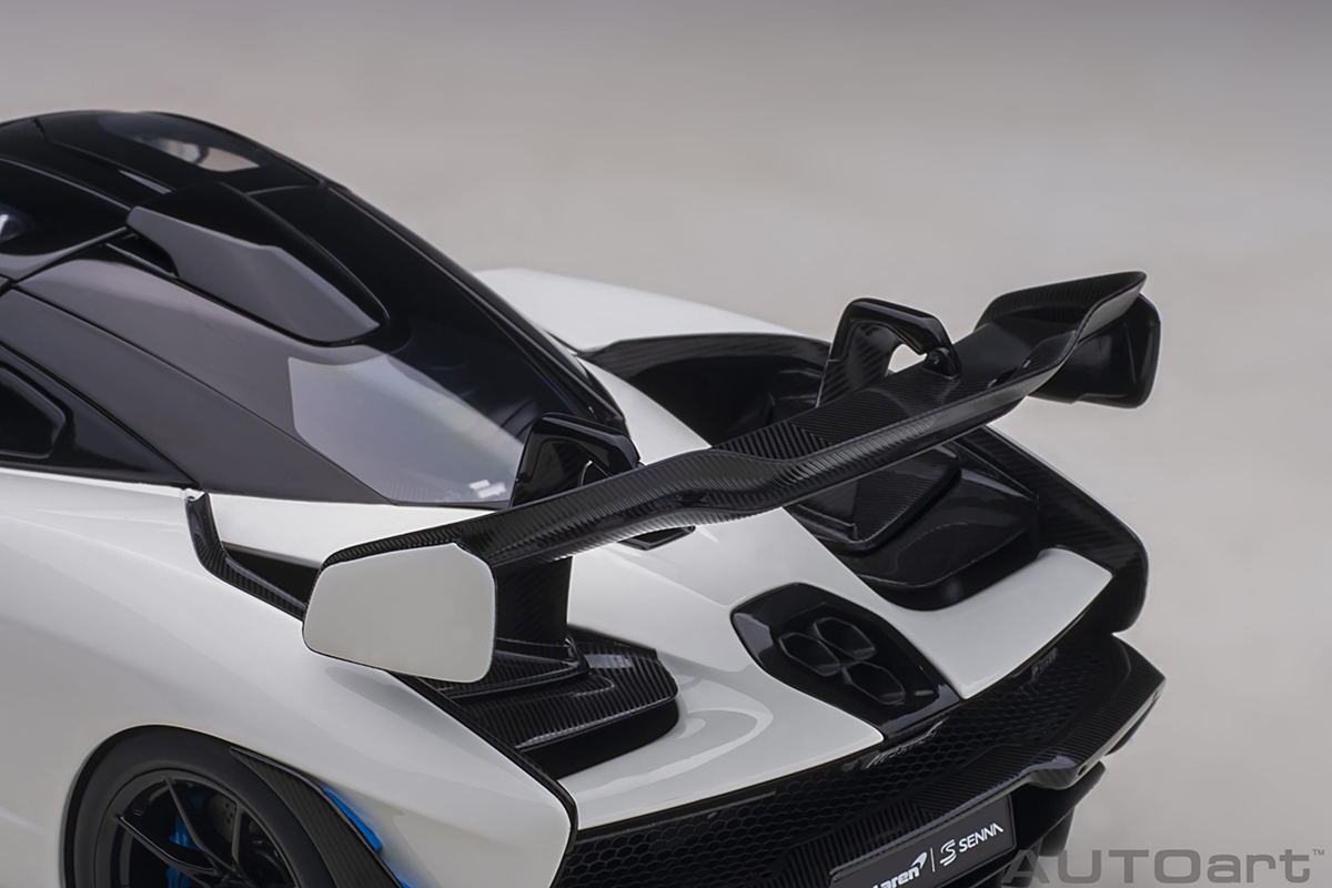 McLaren Senna 1:18 Autoart Branco - 20 anos! Loja on-line de