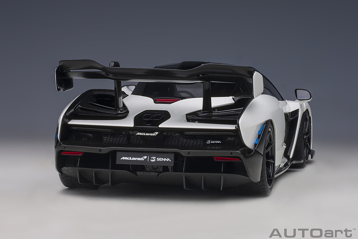 McLaren Senna 1:18 Autoart Branco - 20 anos! Loja on-line de