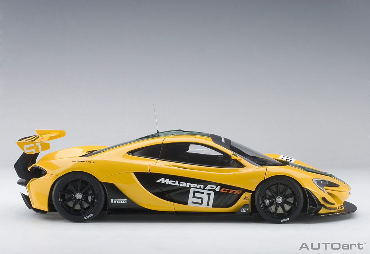 McLaren P1 GTR 2015 Geneva Motor Show 1:18 Autoart - 20 anos! Loja