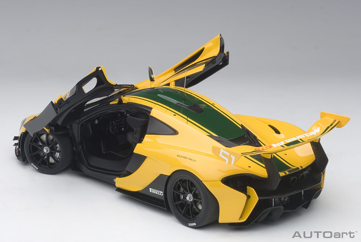 McLaren P1 GTR 2015 Geneva Motor Show 1:18 Autoart - 19 anos