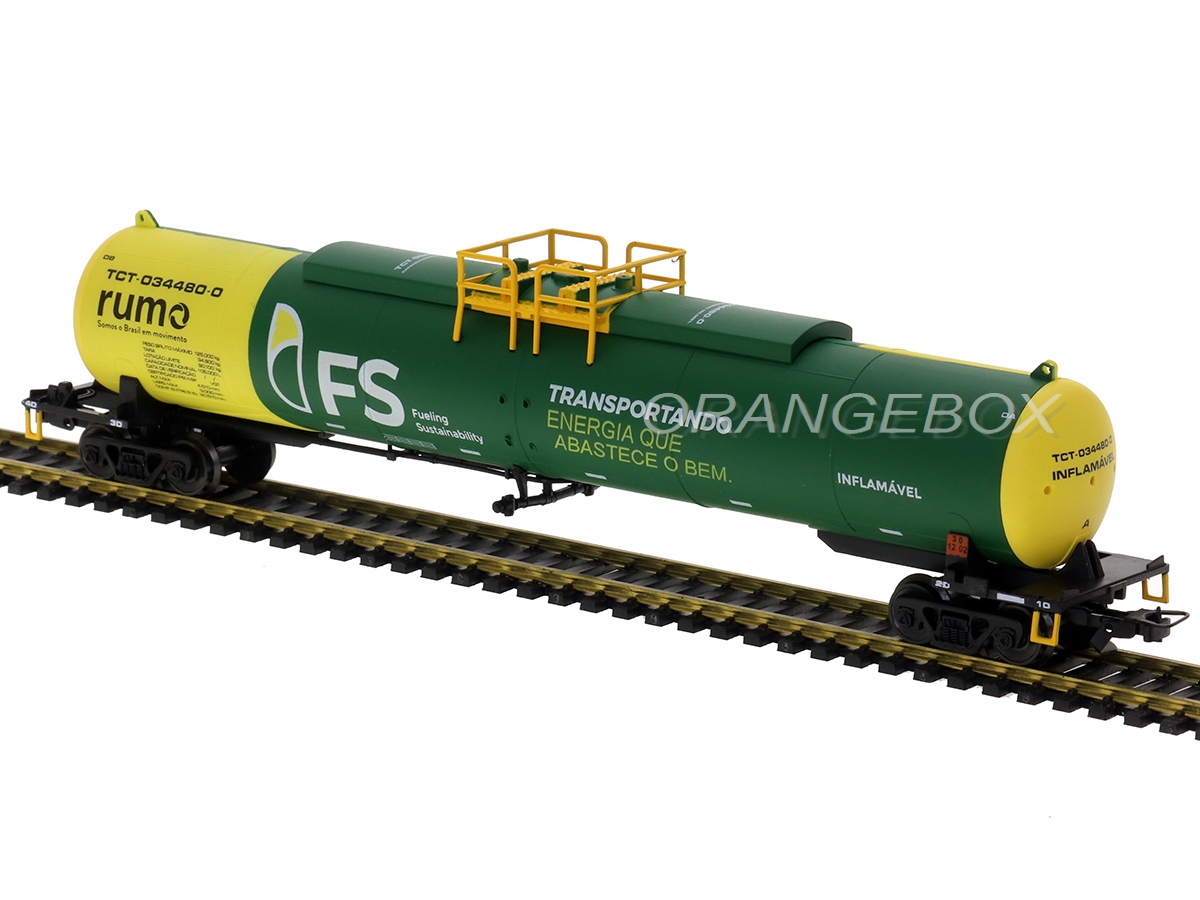 Vagão Tanque Rumo TCT FS 1:87 HO Frateschi - 2116 - 20 anos! Loja on ...