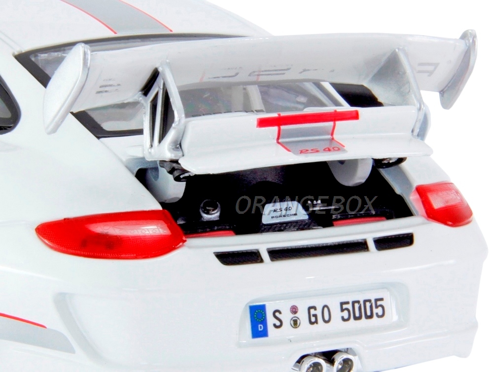 Porsche 911 GT3 RS 4.0 Bburago - Modèle Réduit 1/18 - Métal Avec Socle - Couleur Aléatoire