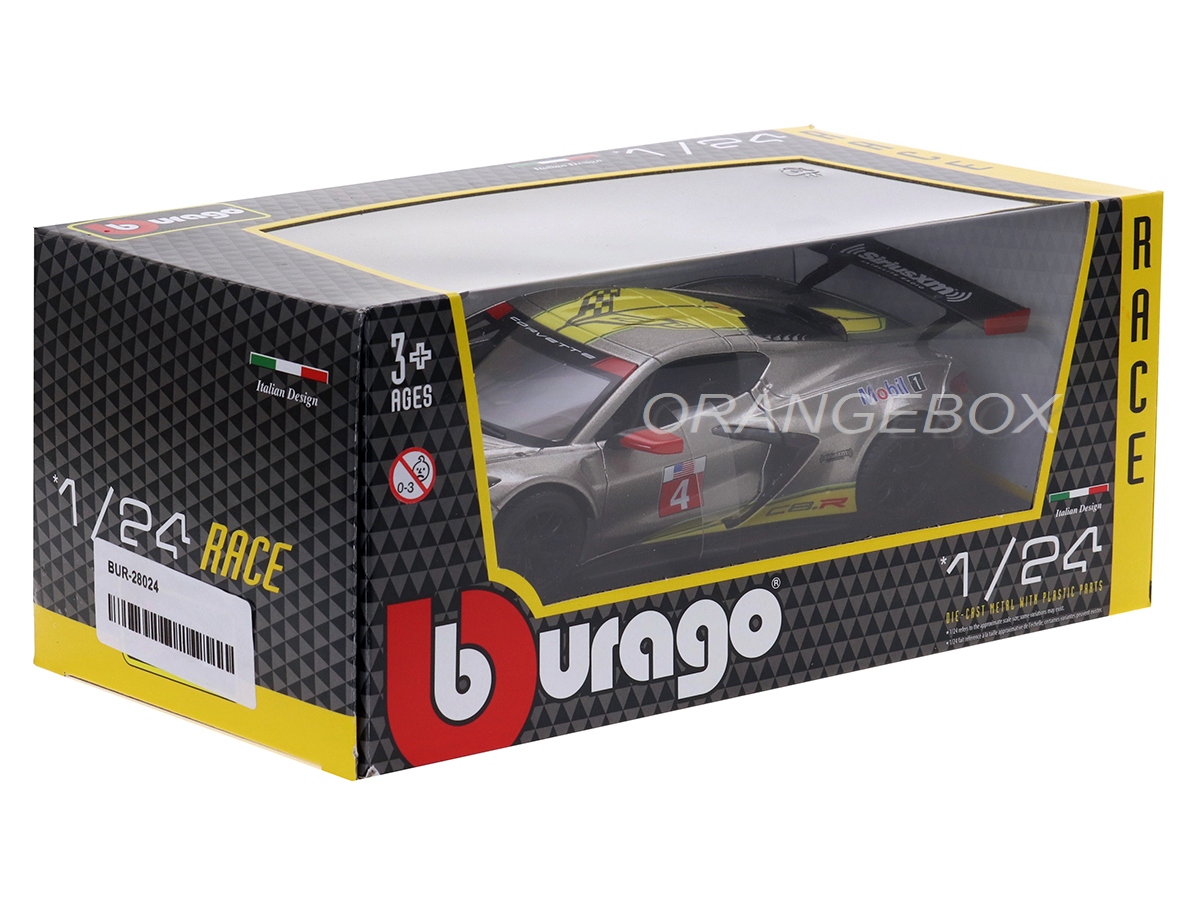 Chevrolet Corvette C8.R 2020 1:24 Bburago - 20 anos! Loja on-line