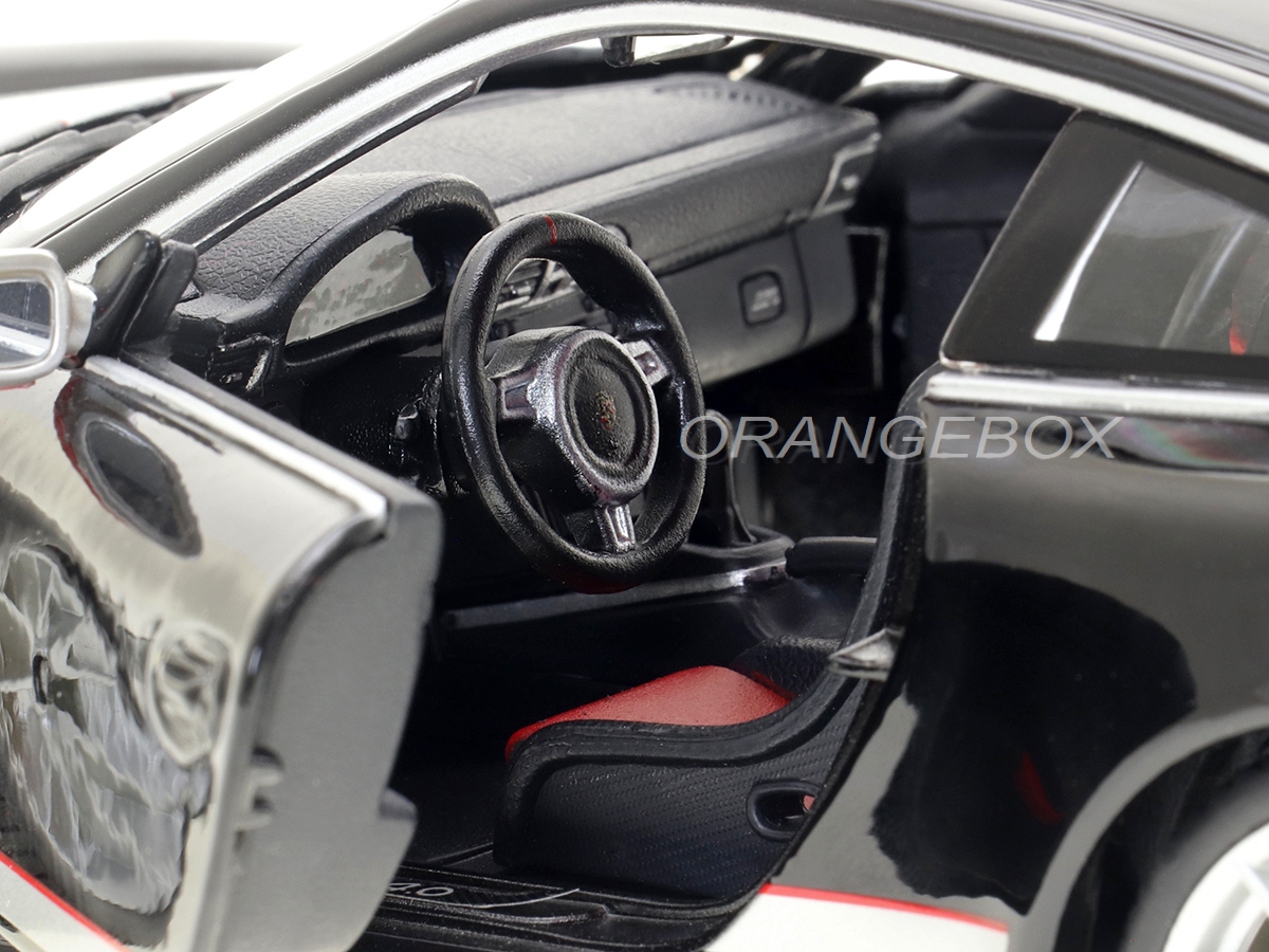 Porsche 911 GT3 RS 4.0 Bburago 1:18 Preto - 19 anos! Loja on-line