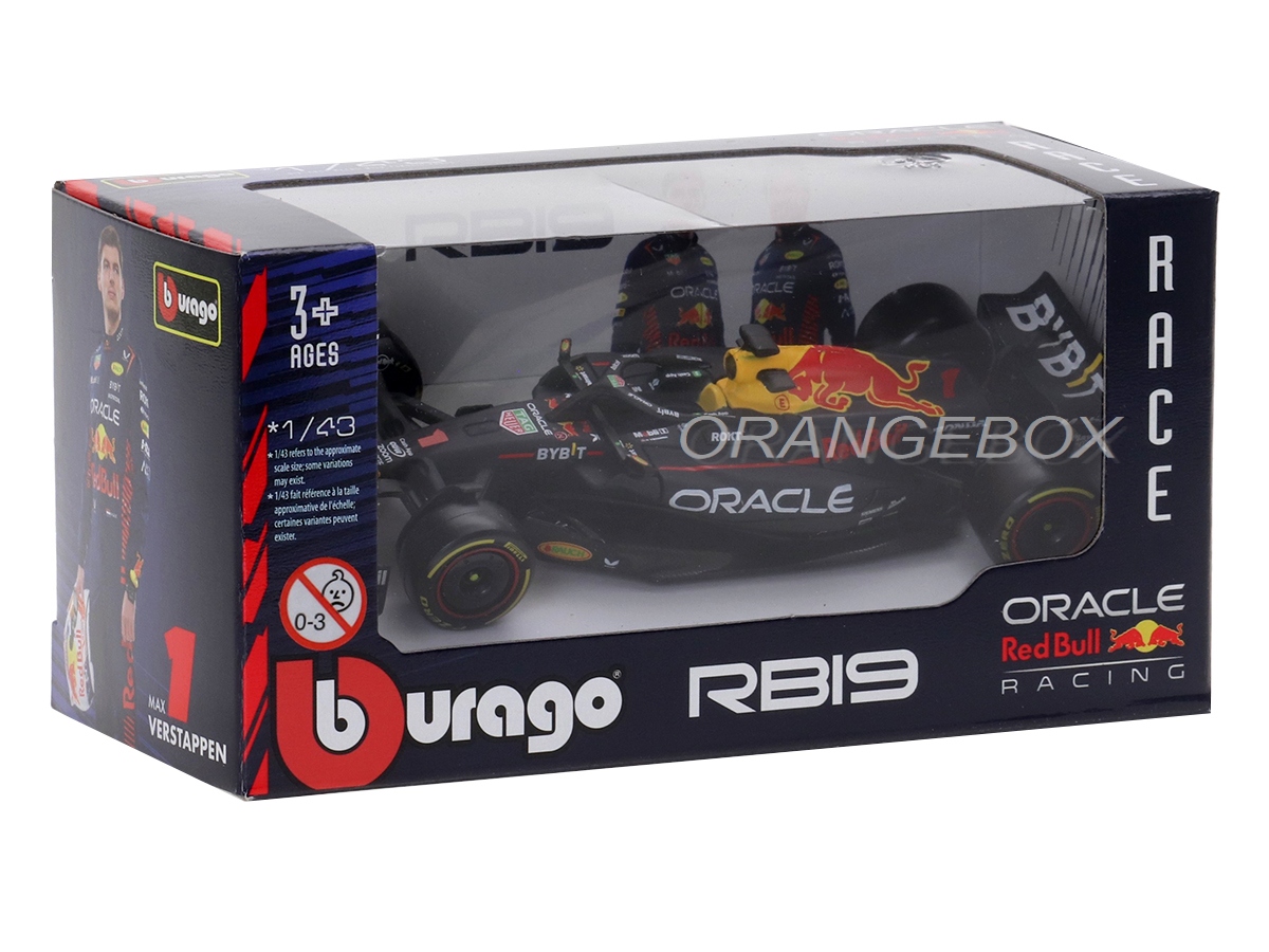 Fórmula 1 Red Bull Racing RB19 Verstappen 2023 1:43 Bburago - 19