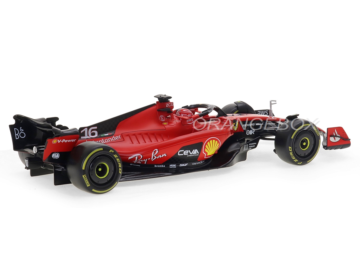 Fórmula 1 Ferrari SF23 2023 Charles Leclerc 1:18 Bburago - 20 anos