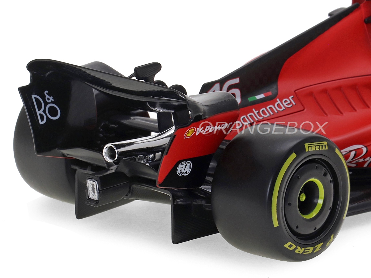 Fórmula 1 Ferrari SF23 2023 Charles Leclerc 1:18 Bburago - 19 anos
