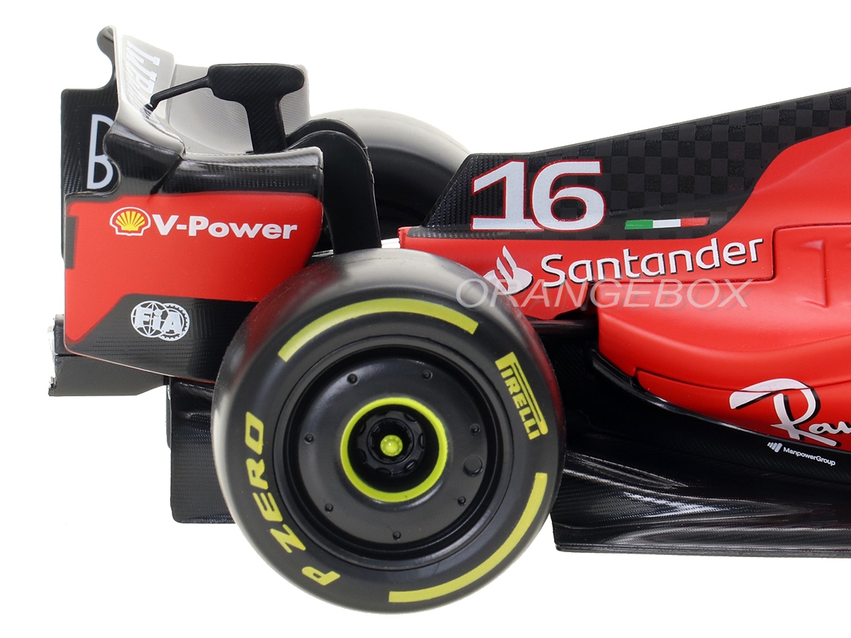 Fórmula 1 Ferrari SF23 2023 Charles Leclerc 1:18 Bburago - 19 anos