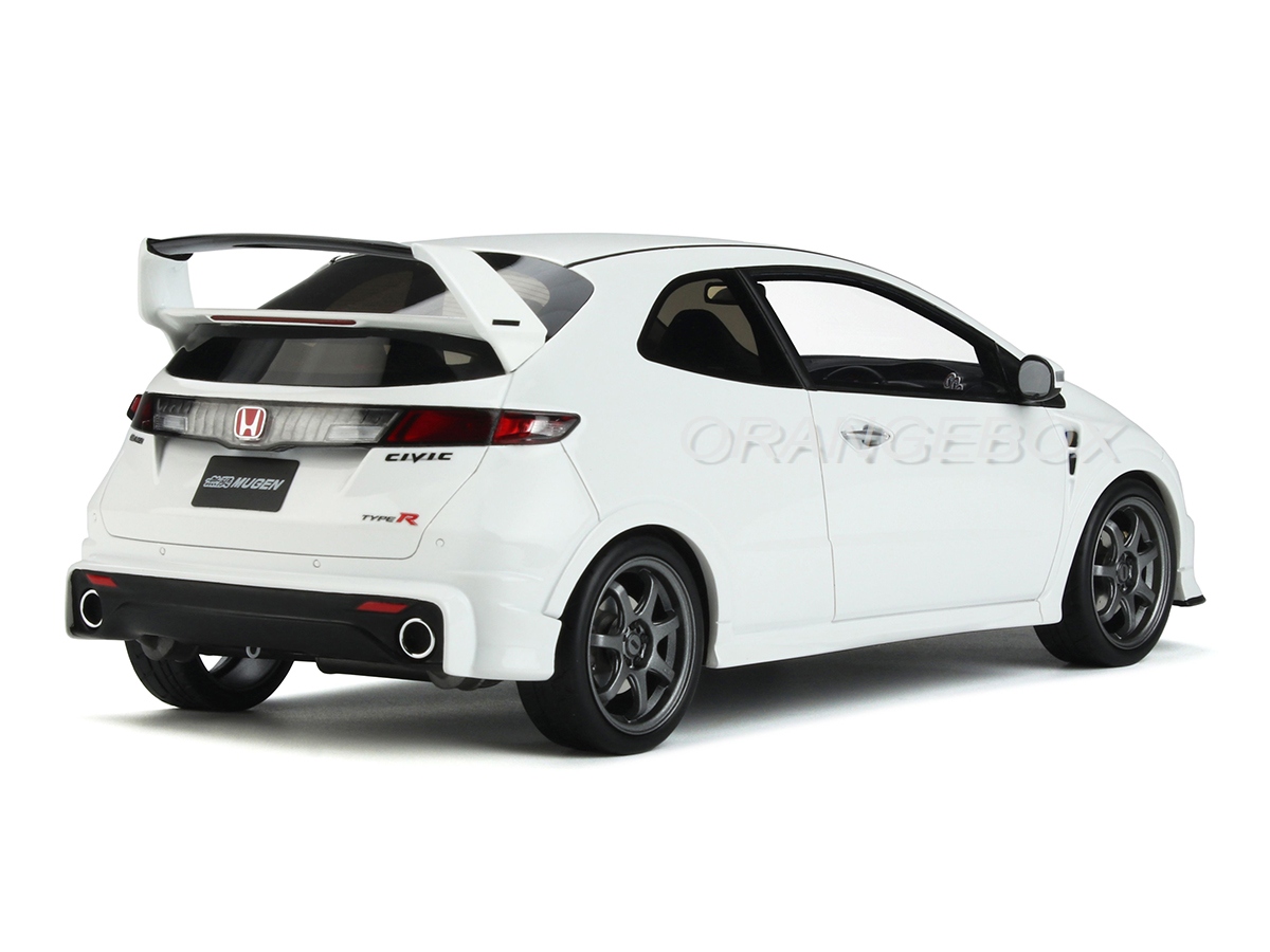 Honda Civic FN2 Type R Mugen 1:18 OttOmobile Branco - 20 anos