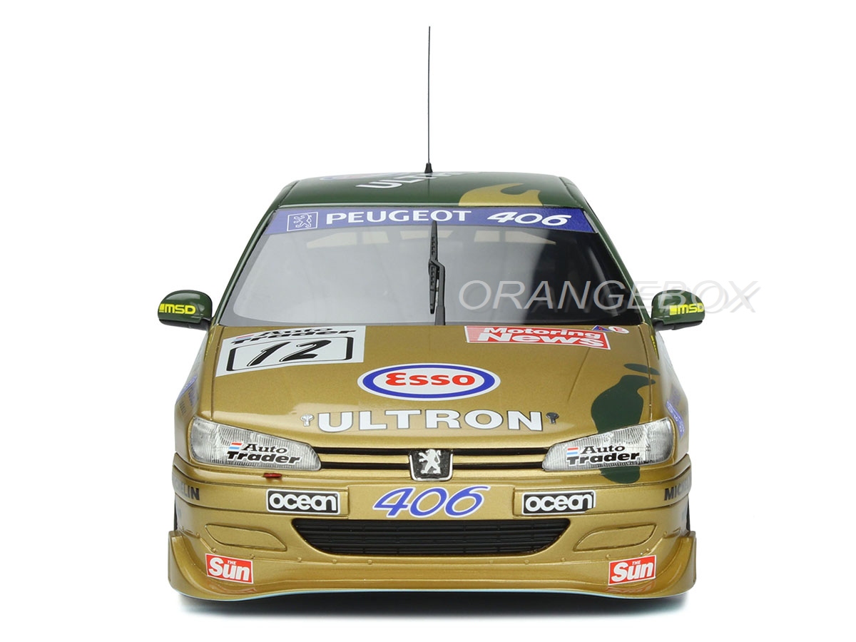 Peugeot 406 BTCC 1:18 OttOmobile - 20 anos! Loja on-line de