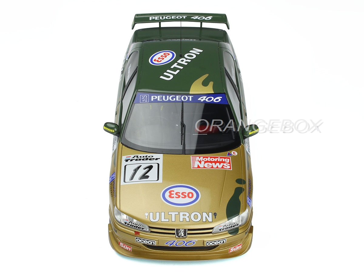 Peugeot 406 BTCC 1:18 OttOmobile - 20 anos! Loja on-line de