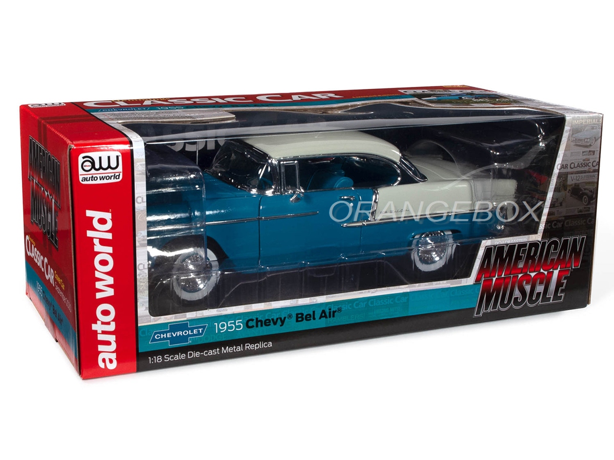 Chevy Bel Air Hemmings 1955 1:18 Autoworld - 20 anos! Loja on-line