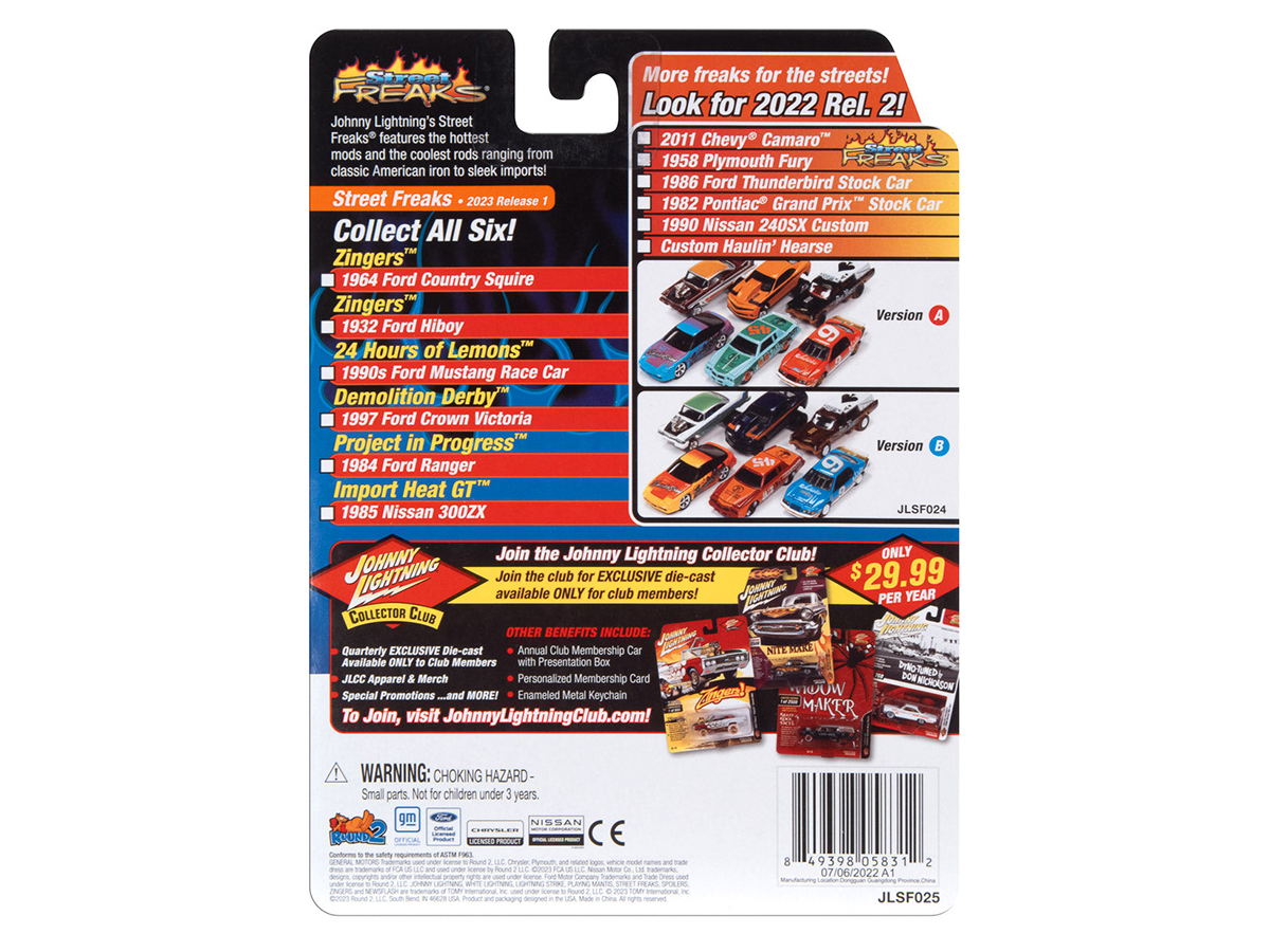 Ford Ranger 1984 Release 1B 2022 1:64 Johnny Lightning Street