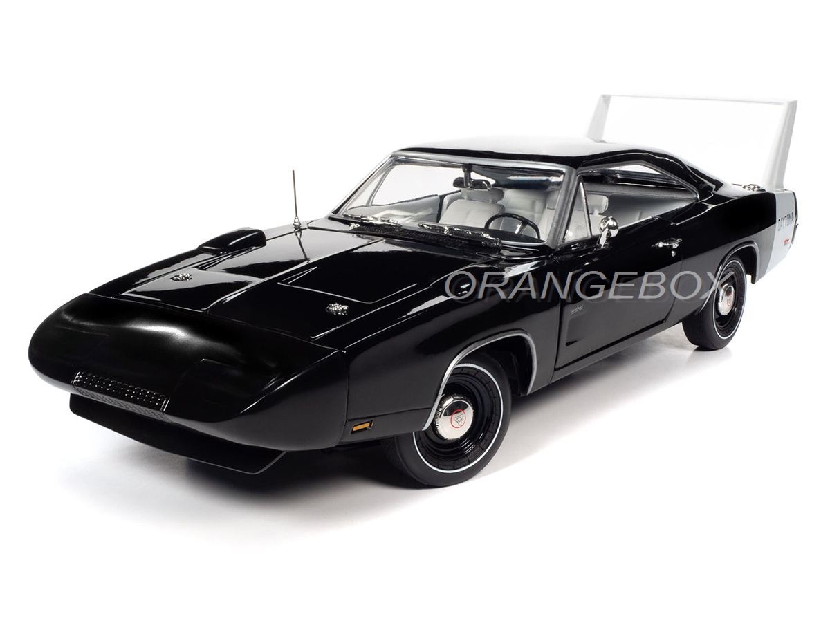 Dodge Charger Daytona 1969 1:18 Autoworld - 20 anos! Loja on-line