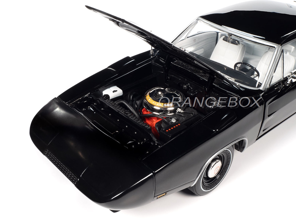 Dodge Charger Daytona 1969 1:18 Autoworld - 20 anos! Loja on-line
