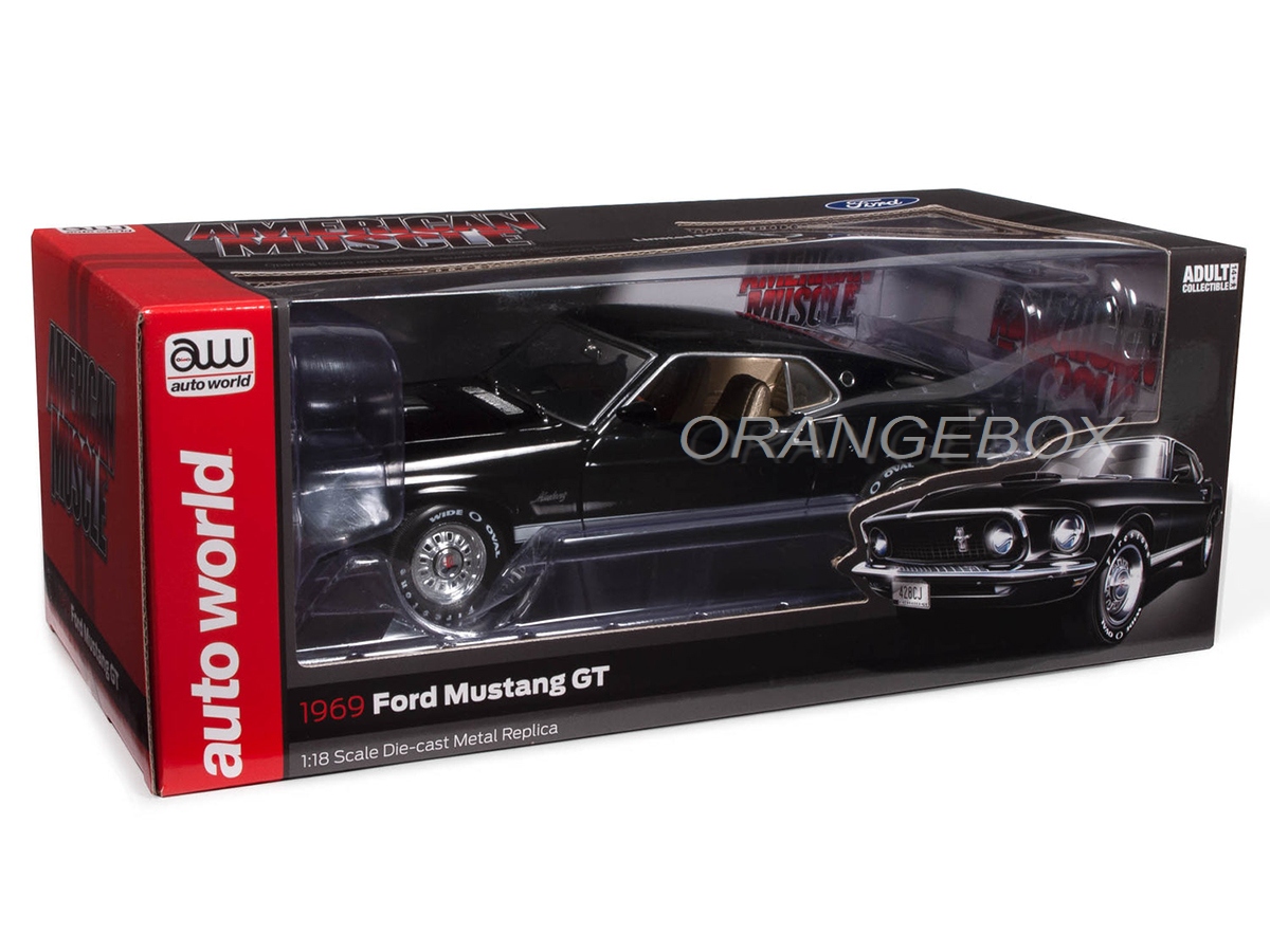 Mustang GT 2+2 1696 1:18 Autoworld - 20 anos! Loja on-line de