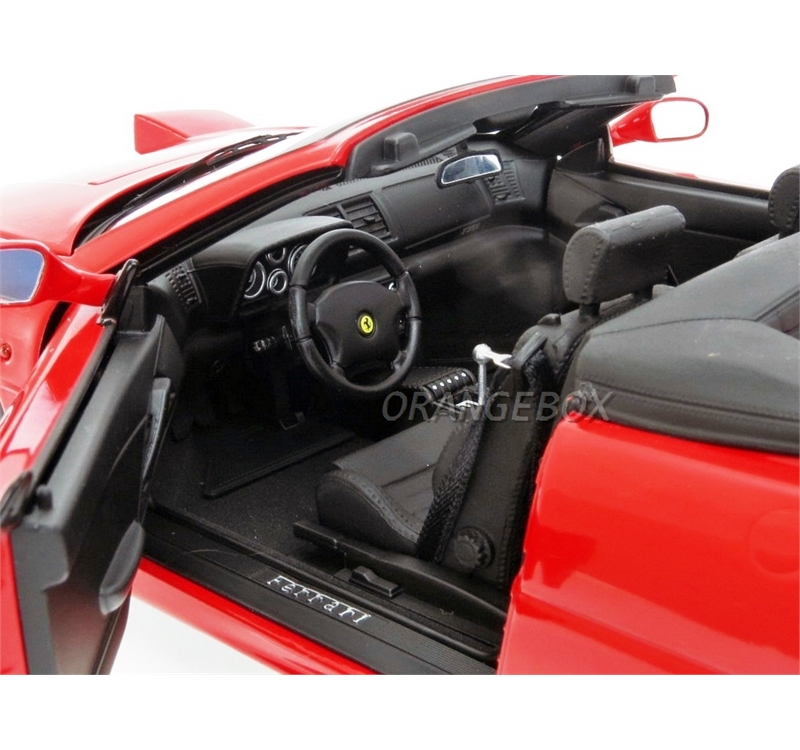 Test : mini Ferrari 355 Spider 1/18 par Hotwheels Elite
