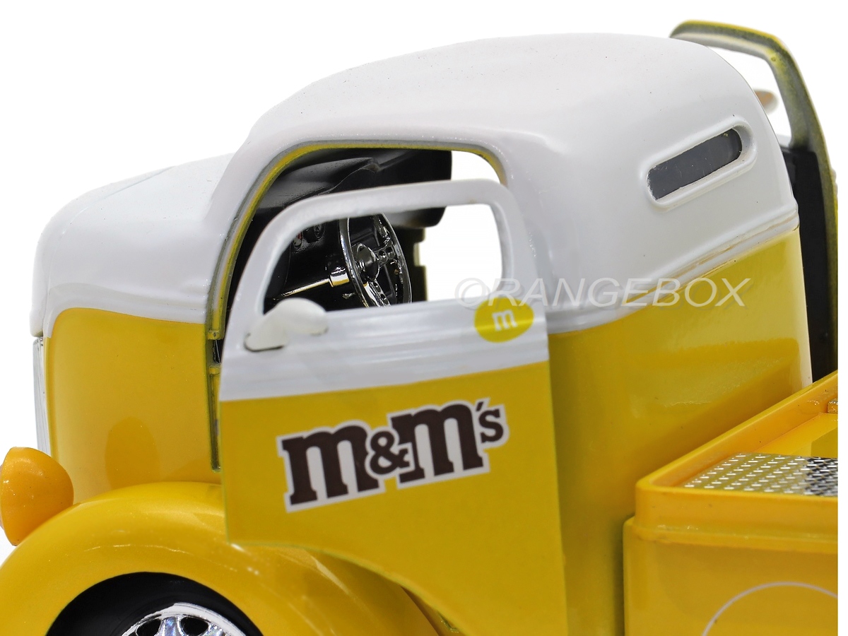 未開封 M&M’s 1947 FORD COE Jada Ford COE Flatbed 1947 M&M 1:24 Jada Toys + Figura Mar's Candy - 20