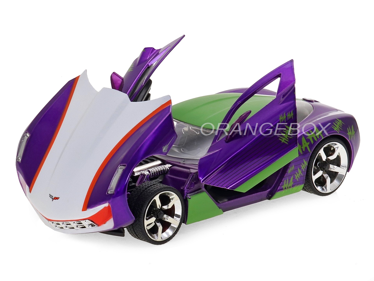 ミニカー The Joker 2009 Chevy Corvette Stingray 楽天市場】ジョーカー ミニカー 1/24 ダイキャストカー DC