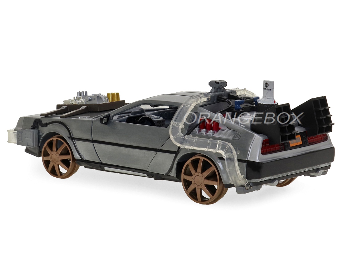 ◉1/64 DeLorean DMC-12 Ⅱ PARTIⅢ➕フィギュア2体 ◉1/64 DeLorean