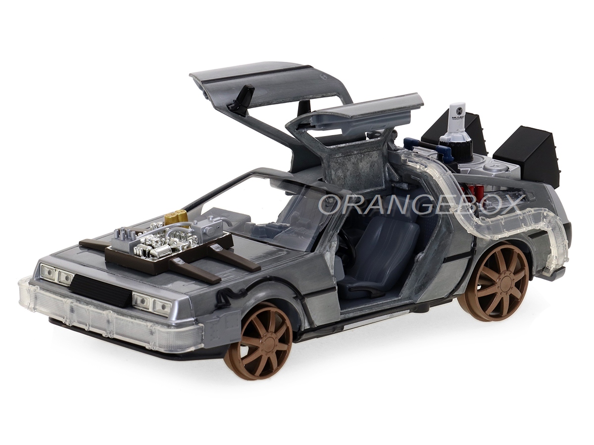 Delorean Back to The Future III Time Machine Jada Toys 1:24 (com