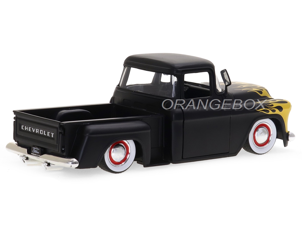 Chevrolet Stepside 1955 1:24 Jada Toys Preto - 20 anos! Loja on