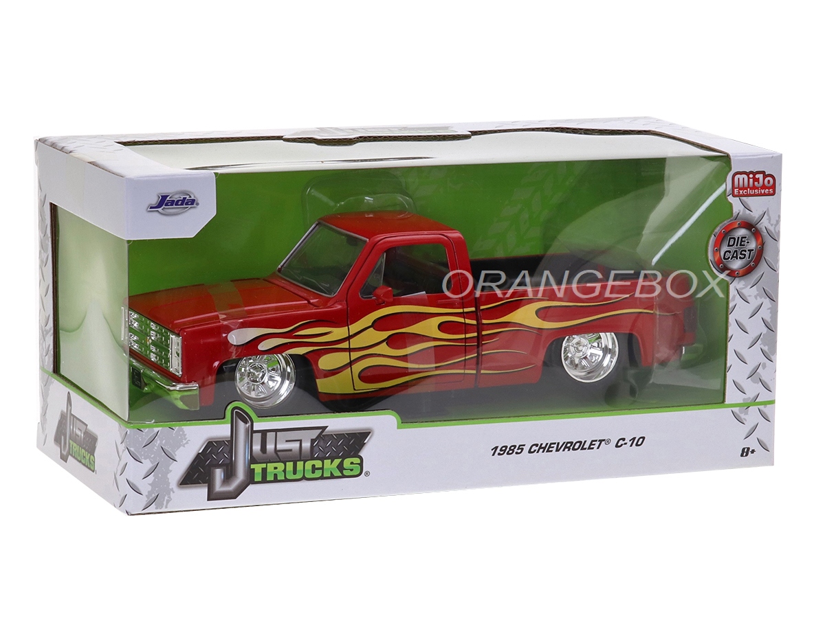 JadaToys 1/24 1985 シェビーC-10 Chevrolet C10 1985 1:24 Jada Toys Vermelho - 19 anos! Loja