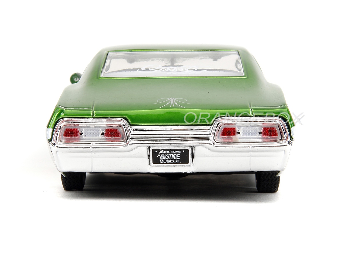 Chevrolet Impala SS 1967 2 Portas Jada Toys 1:24 Verde - 20 anos