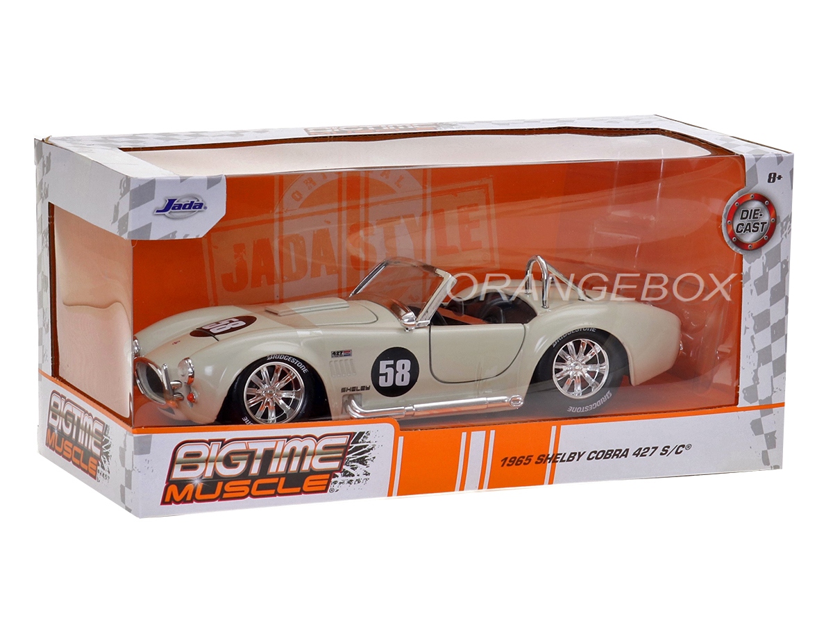 Shelby Cobra 427 S/C 1965 Jada Toys 1:24 - 20 anos! Loja on-line