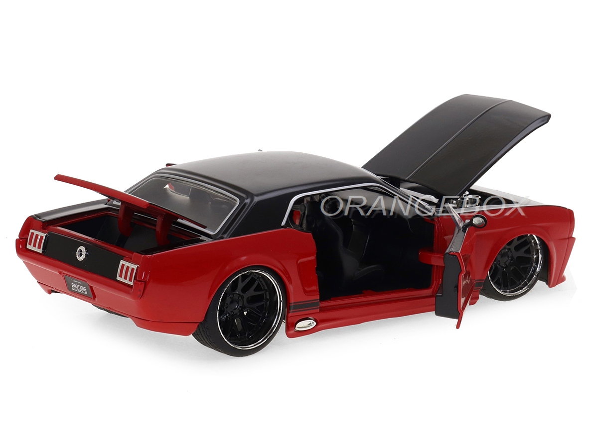 jada toys Mustang & Avalanche セット Ford Mustang 1965 Jada Toys 1:24 Vermelho - 20 anos! Loja on-line