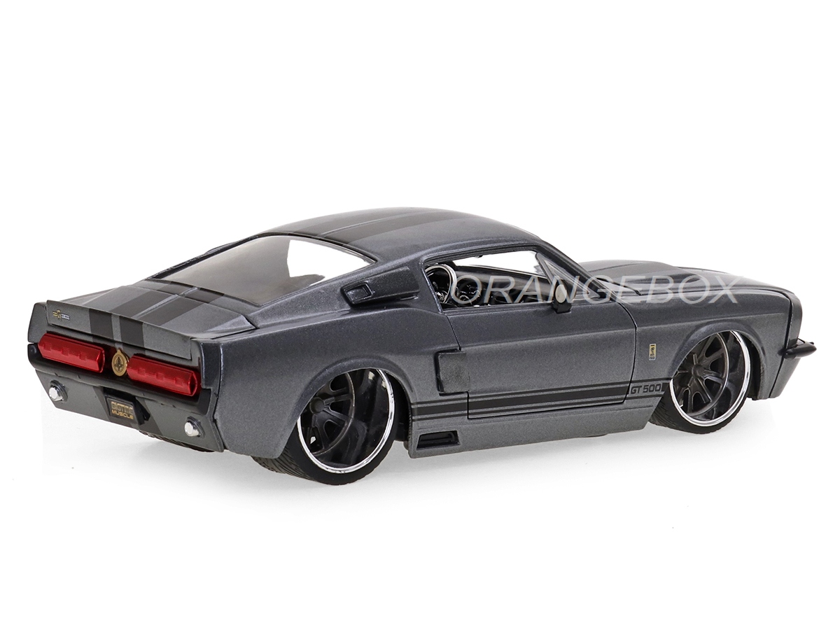 Shelby GT500 1967 Jada Toys 1:24 Cinza - 20 anos! Loja on-line de