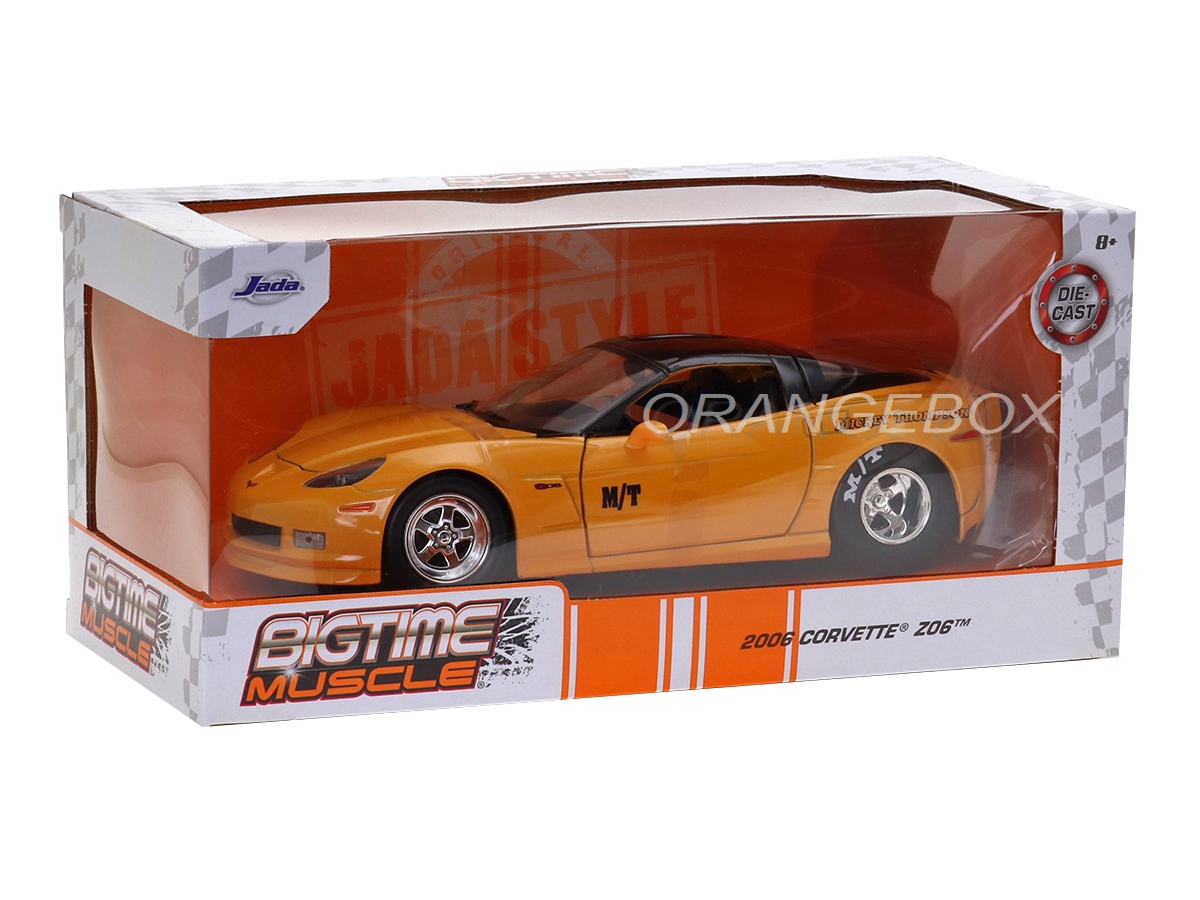 Chevrolet Corvette Z06 2006 Jada Toys 1:24 - 20 anos! Loja on-line