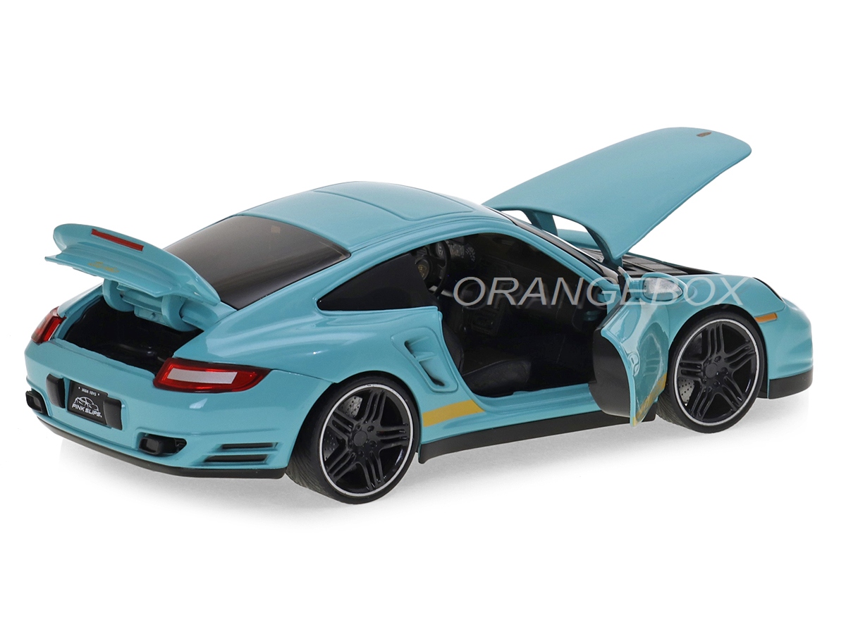 Porsche 911 Turbo (997) 1:24 Jada Toys Pink Slips - 19 anos! Loja