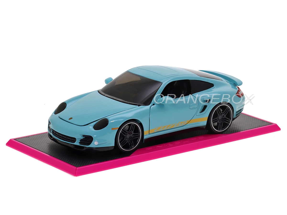 Porsche 911 Turbo (997) 1:24 Jada Toys Pink Slips - 19 anos! Loja