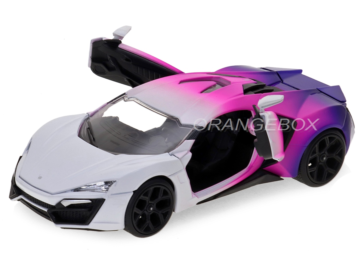 Lykan Hypersport 1:24 Jada Toys Pink Slips - 18 anos! Loja