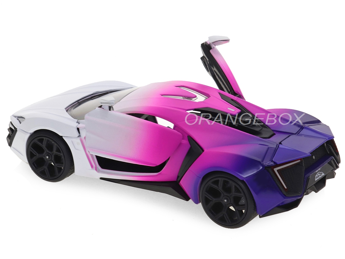 Lykan Hypersport 1:24 Jada Toys Pink Slips - 18 anos! Loja