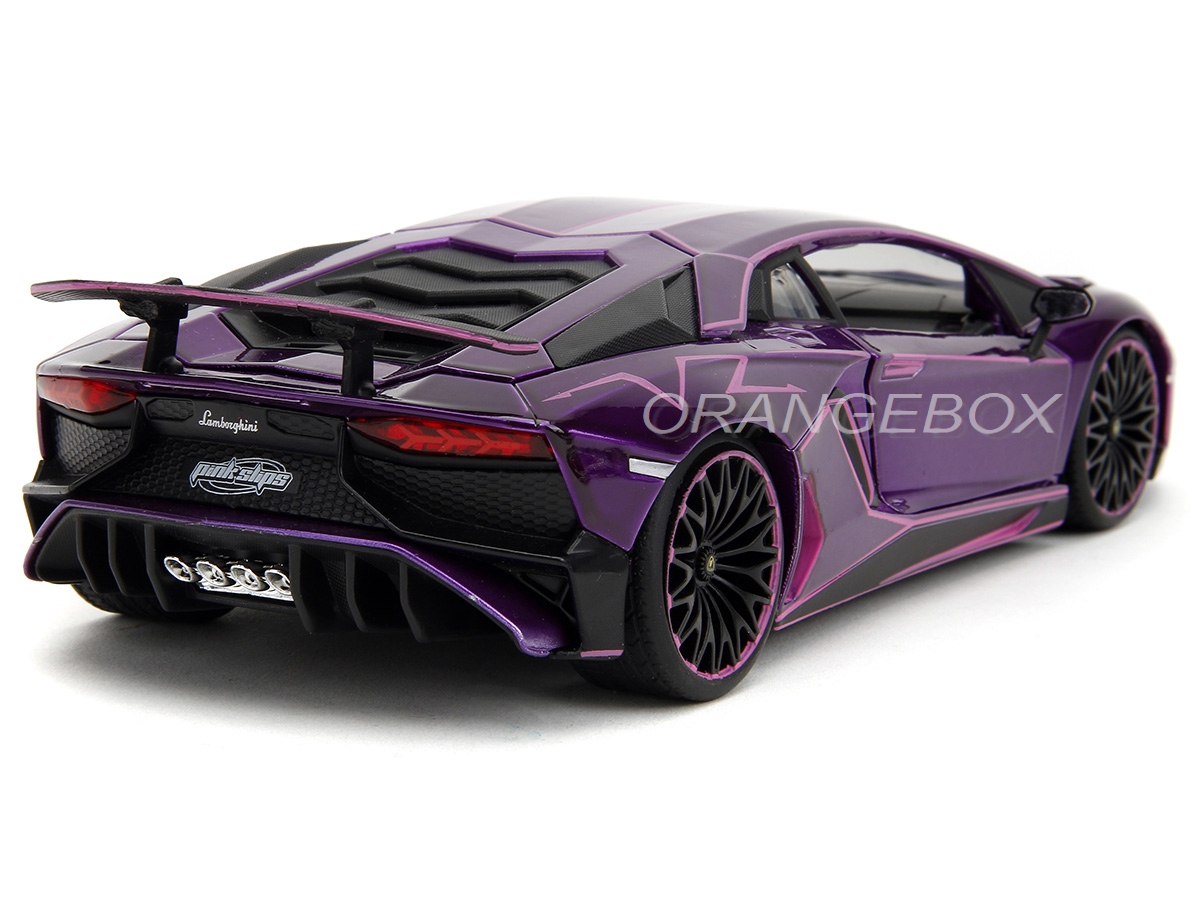ミニカー 1/43 Liberty Walk Lamborghini Aventador Lamborghini Aventador SV 1:24 Jada Toys Pink Slips - 20 anos! Loja