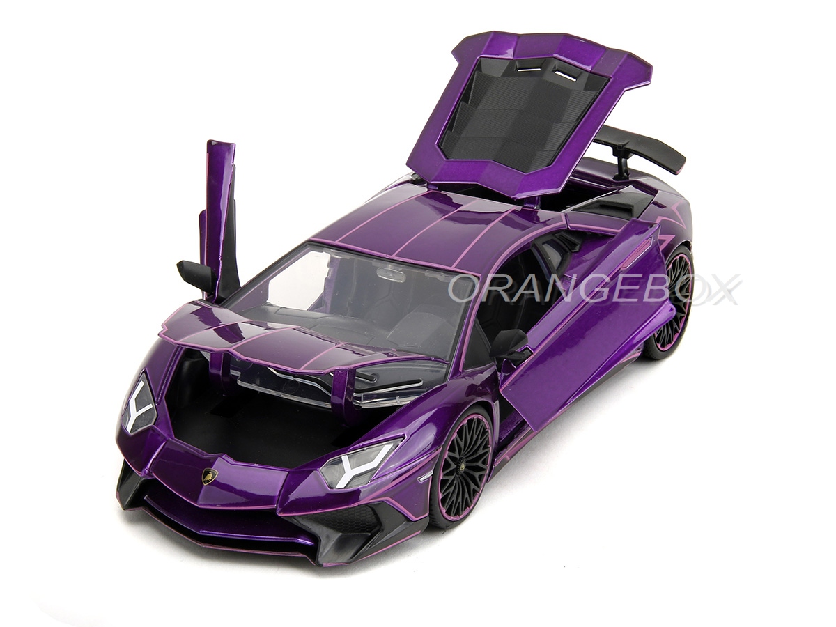 Lamborghini Aventador SV 1:24 Jada Toys Pink Slips - 19 anos! Loja