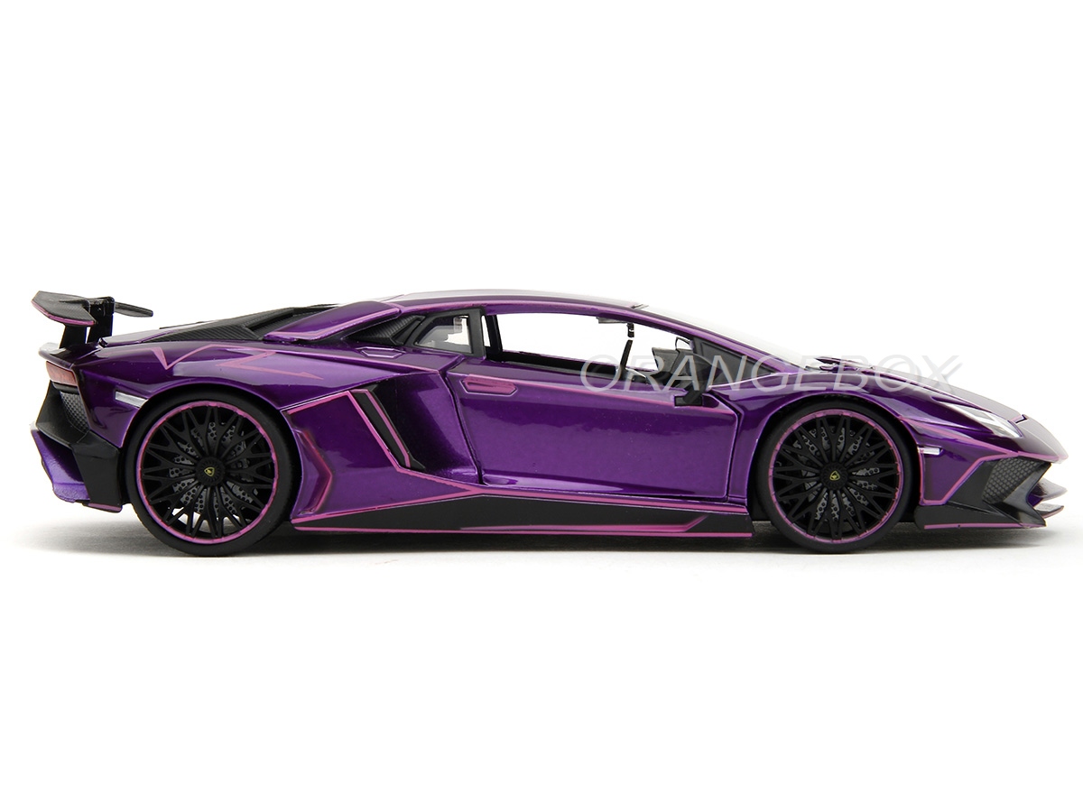 Lamborghini Aventador SV 1:24 Jada Toys Pink Slips - 20 anos! Loja