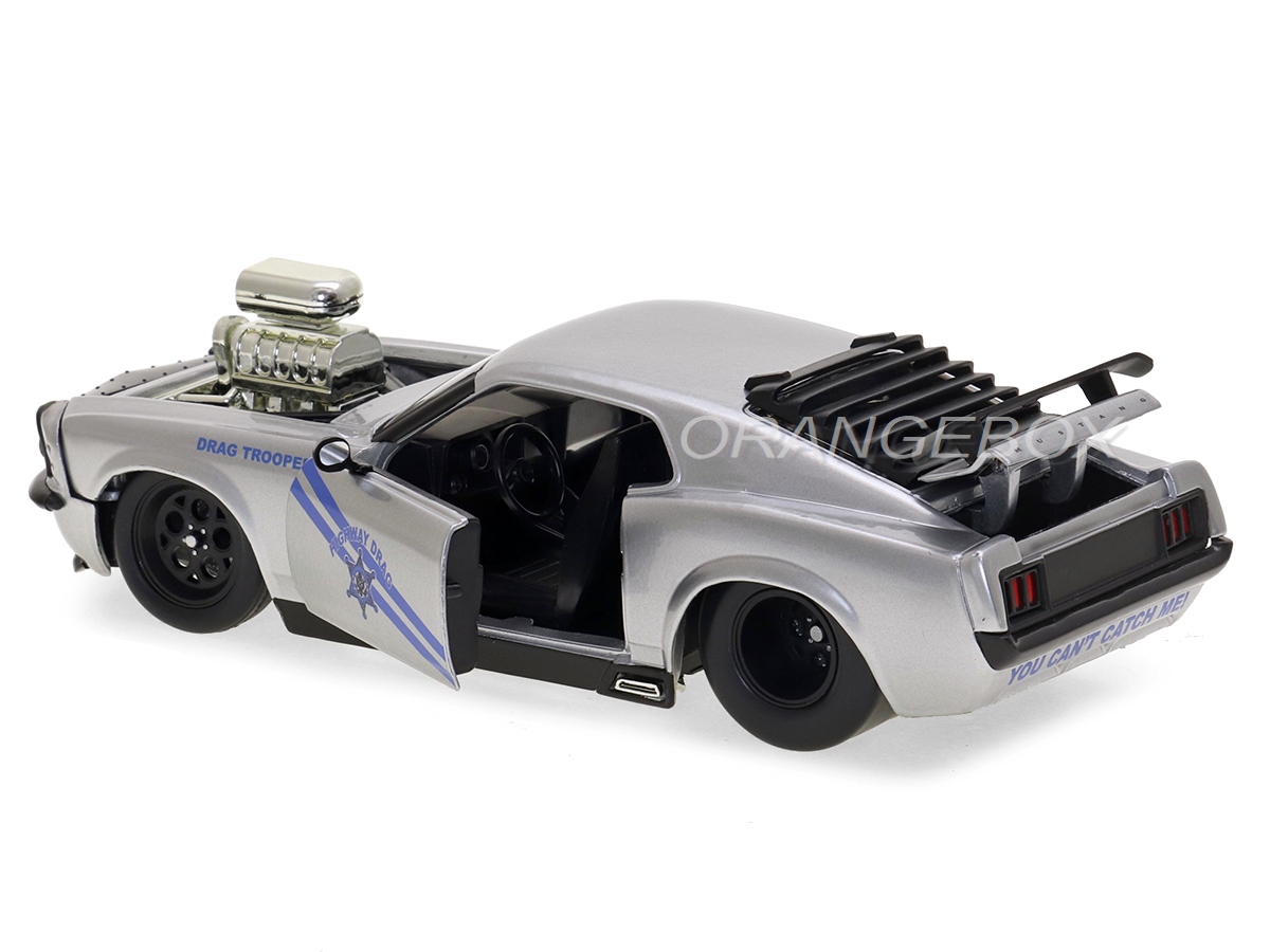Ford Mustang Boss 429 1970 Highway Drag Jada Toys 1:24 - 19 anos