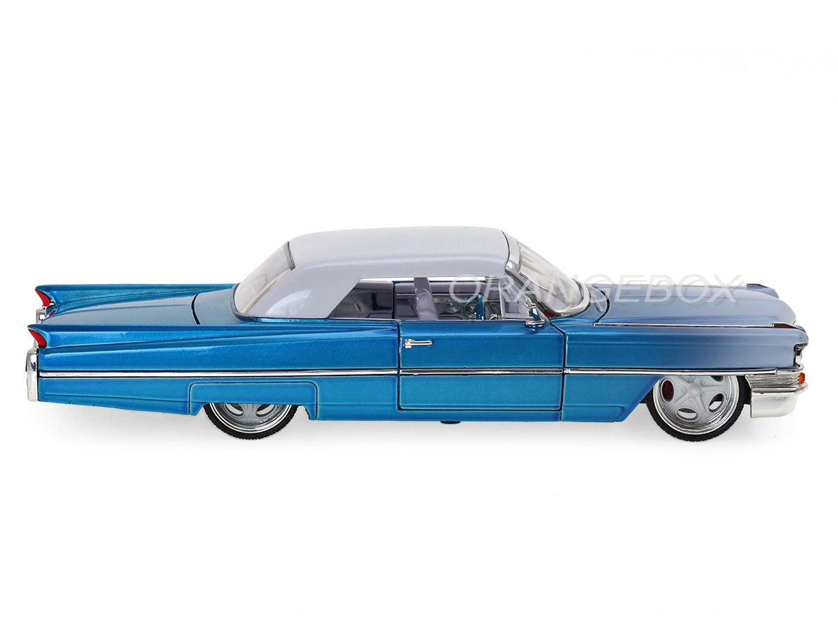 Cadillac Coupe DeVille 1963 1:24 Jada Toys Pink Slips - 20 anos
