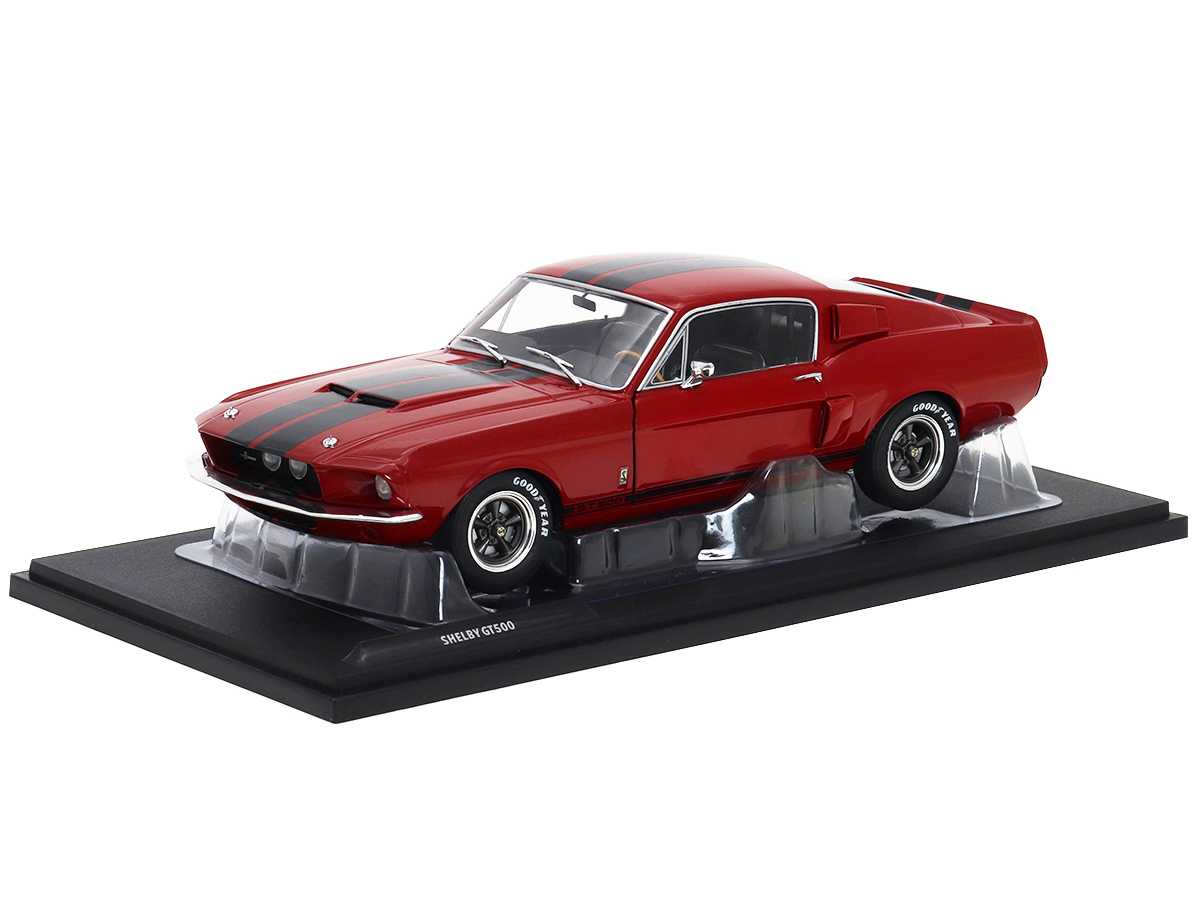 Mustang Shelby GT500 1967 1:18 Solido Vermelho - 20 anos! Loja on