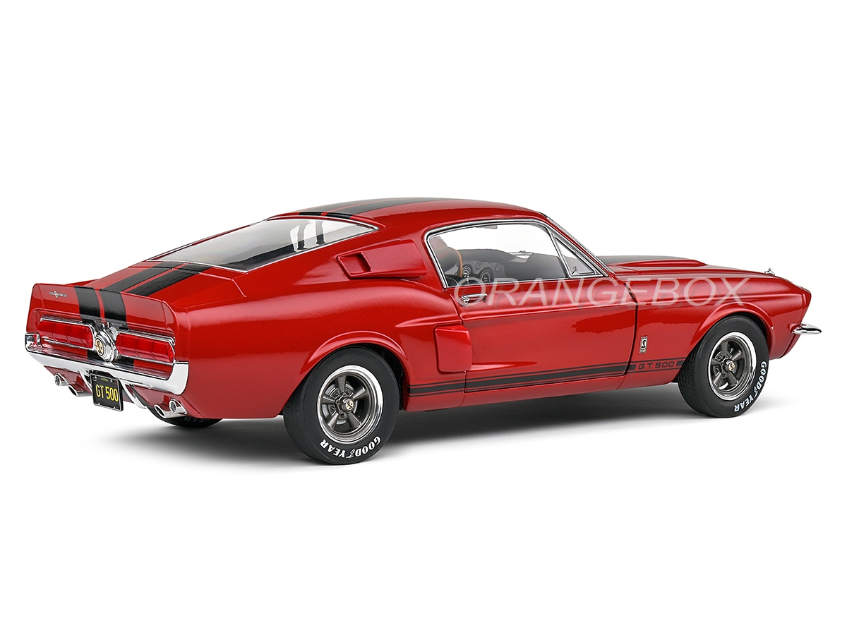 PRÉ-VENDA *** Mustang Shelby GT500 1967 1:18 Solido Vermelho - 20