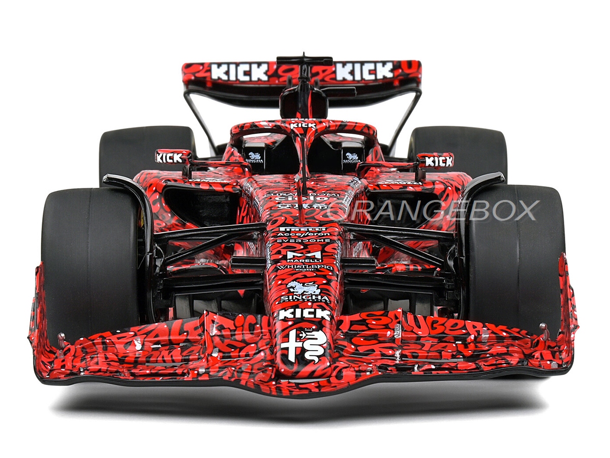 Fórmula 1 Alfa Romeo F1 Team Art Car 2023 1:18 Solido - 20 anos