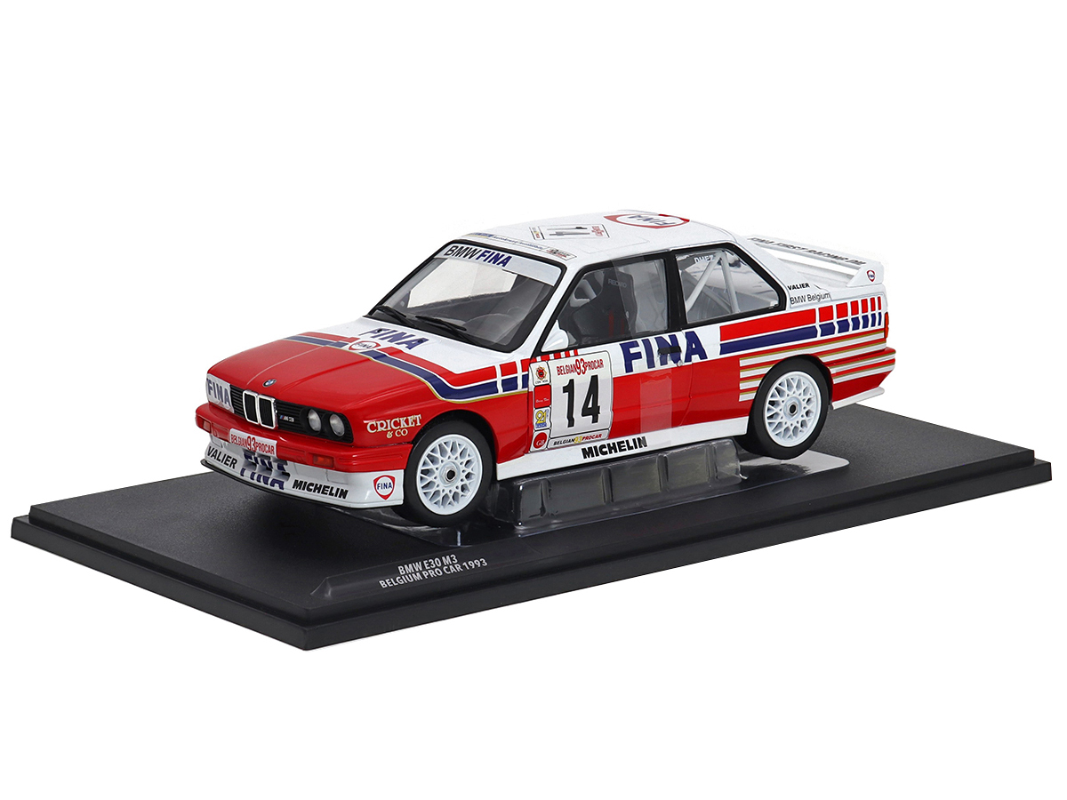 BMW E30 M3 1993 FINA 1:18 Solido - 20 anos! Loja on-line de