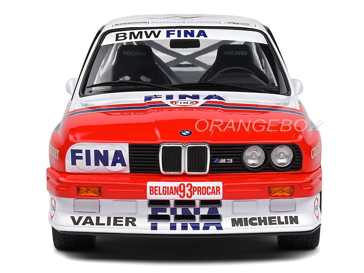 BMW E30 M3 1993 FINA 1:18 Solido - 20 anos! Loja on-line de