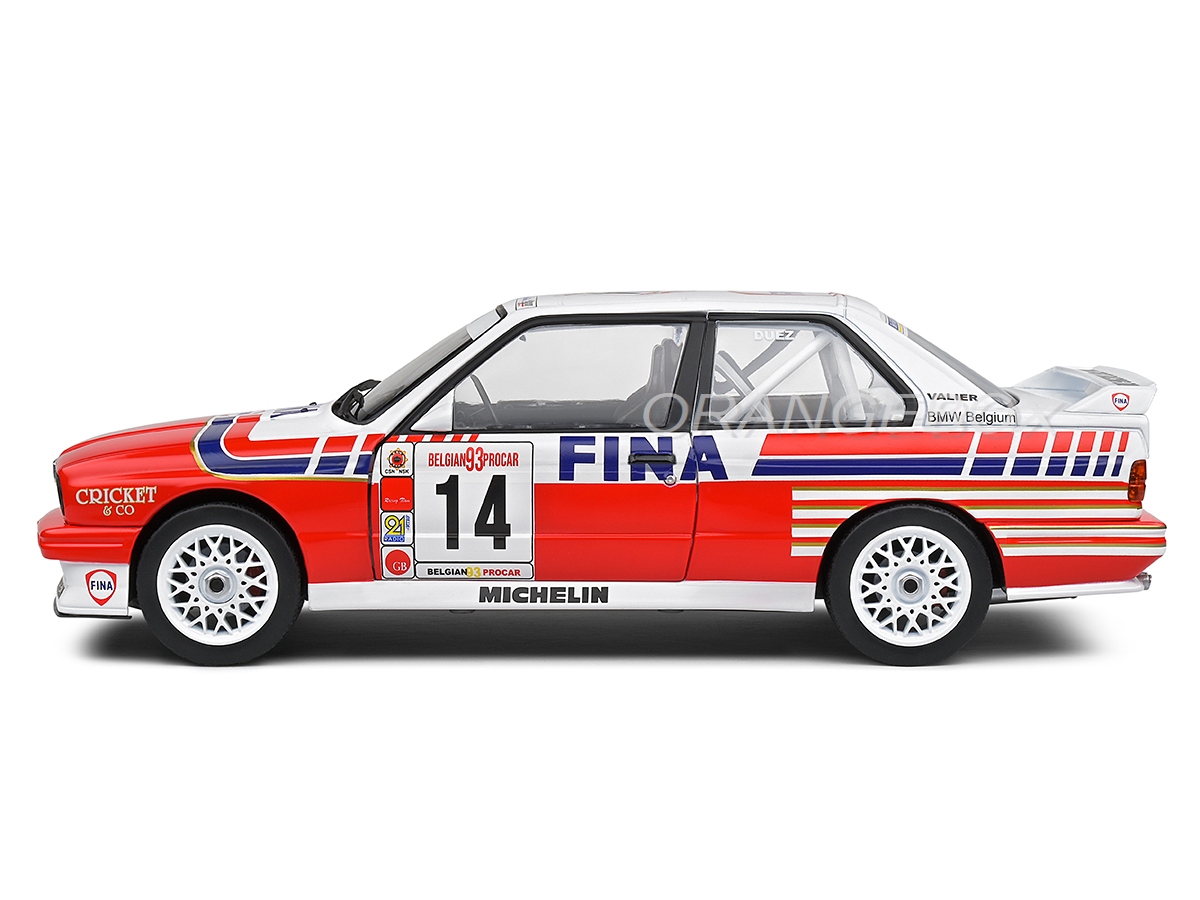 BMW E30 M3 1993 FINA 1:18 Solido - 19 anos! Loja on-line de