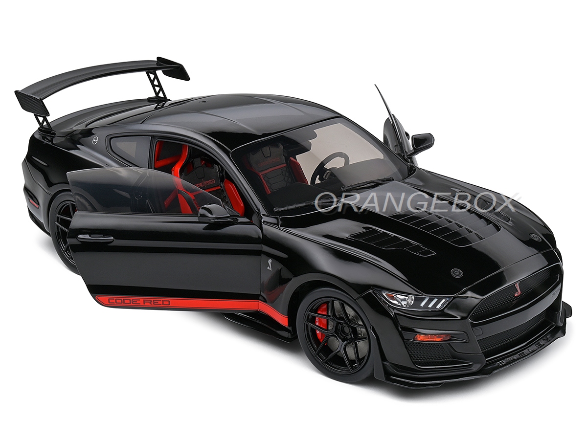 Ford Shelby GT500 2023 1:18 Solido Preto - 20 anos! Loja on-line
